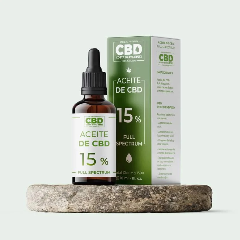 CBD Costa Brava - Productos - Aceites CBD - Aceite Full Spectrum 15%