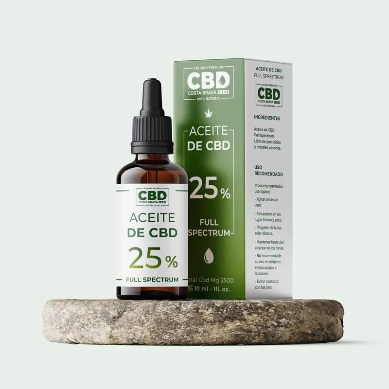 CBD Costa Brava - Productos - Aceites CBD - Aceite Full Spectrum 25%